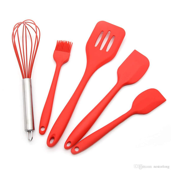 Silicone Kitchen Utensils Set
